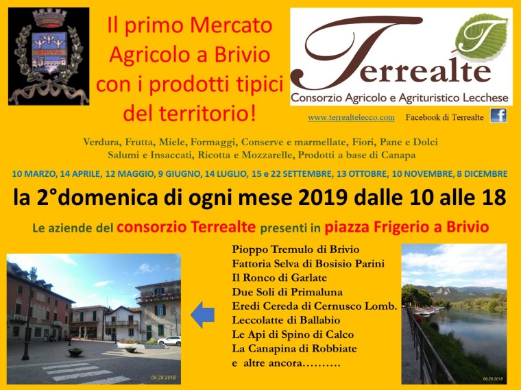 Mercato di Brivio - locandina 2019