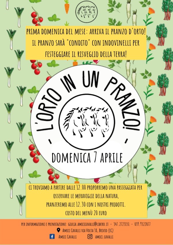 pranzo orto aprile