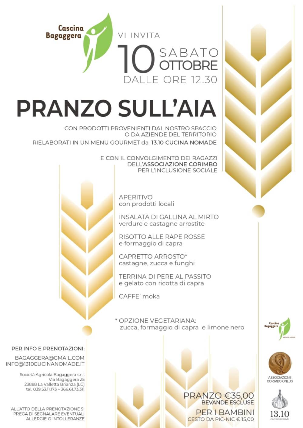 Bagaggera Pranzo sull'Aia