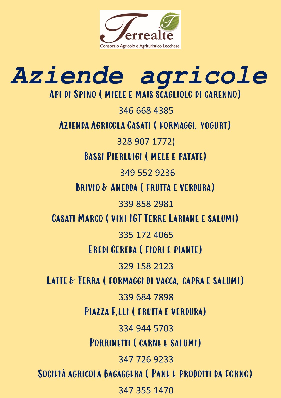 Volantino Mercato Agricolo SETTEMBRE 2