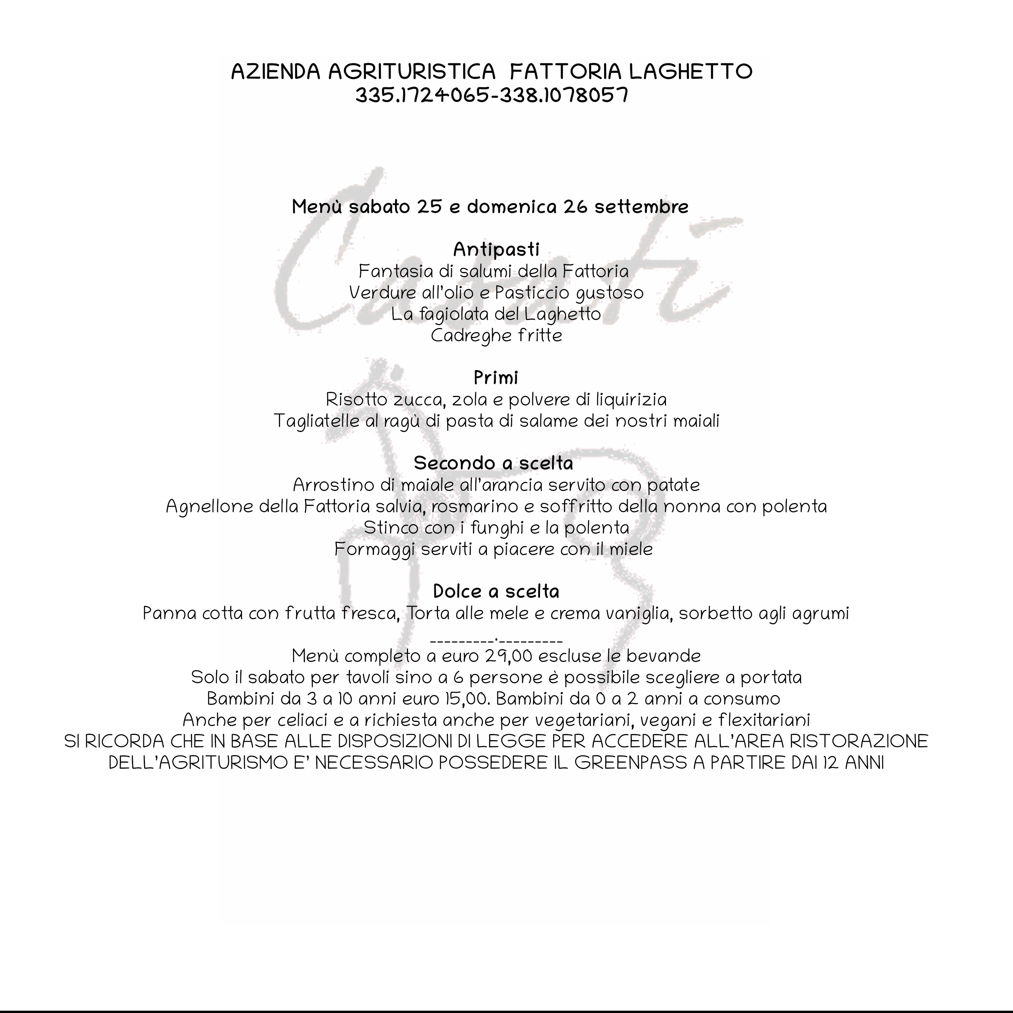 menu quadrato singoloxcf