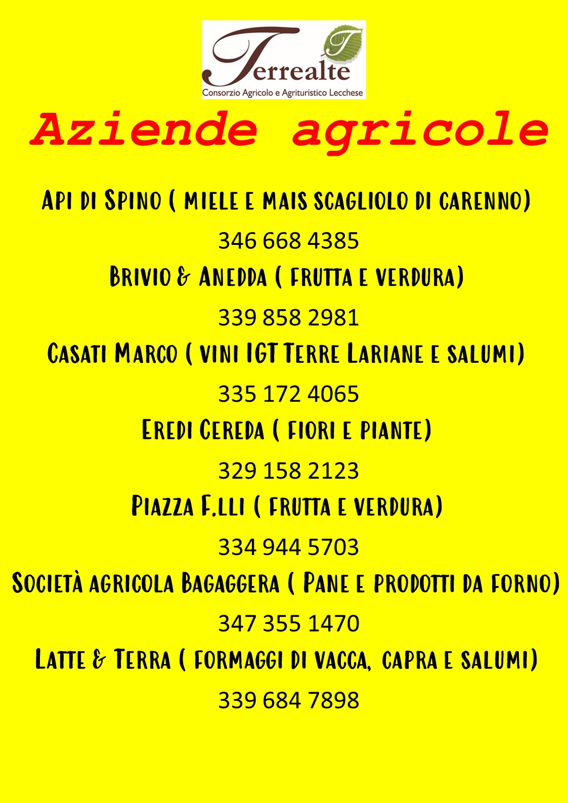 Volantino Mercato Agricolo Novembre