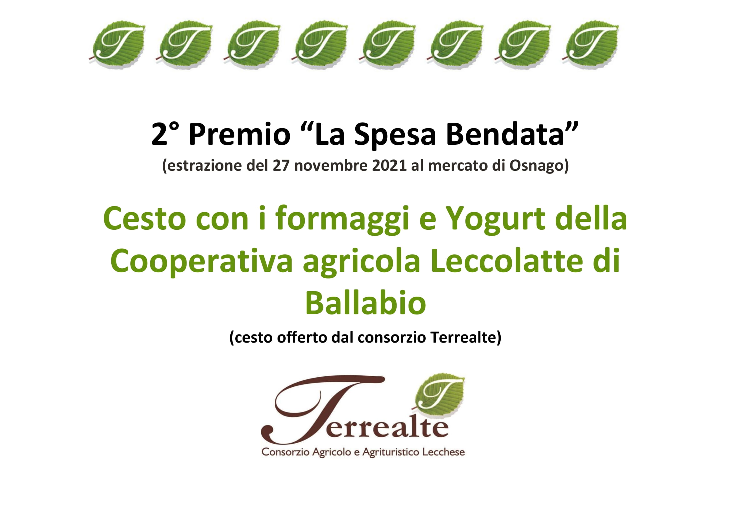 Spesa Bendata 27 novembre 21 2° premio-1