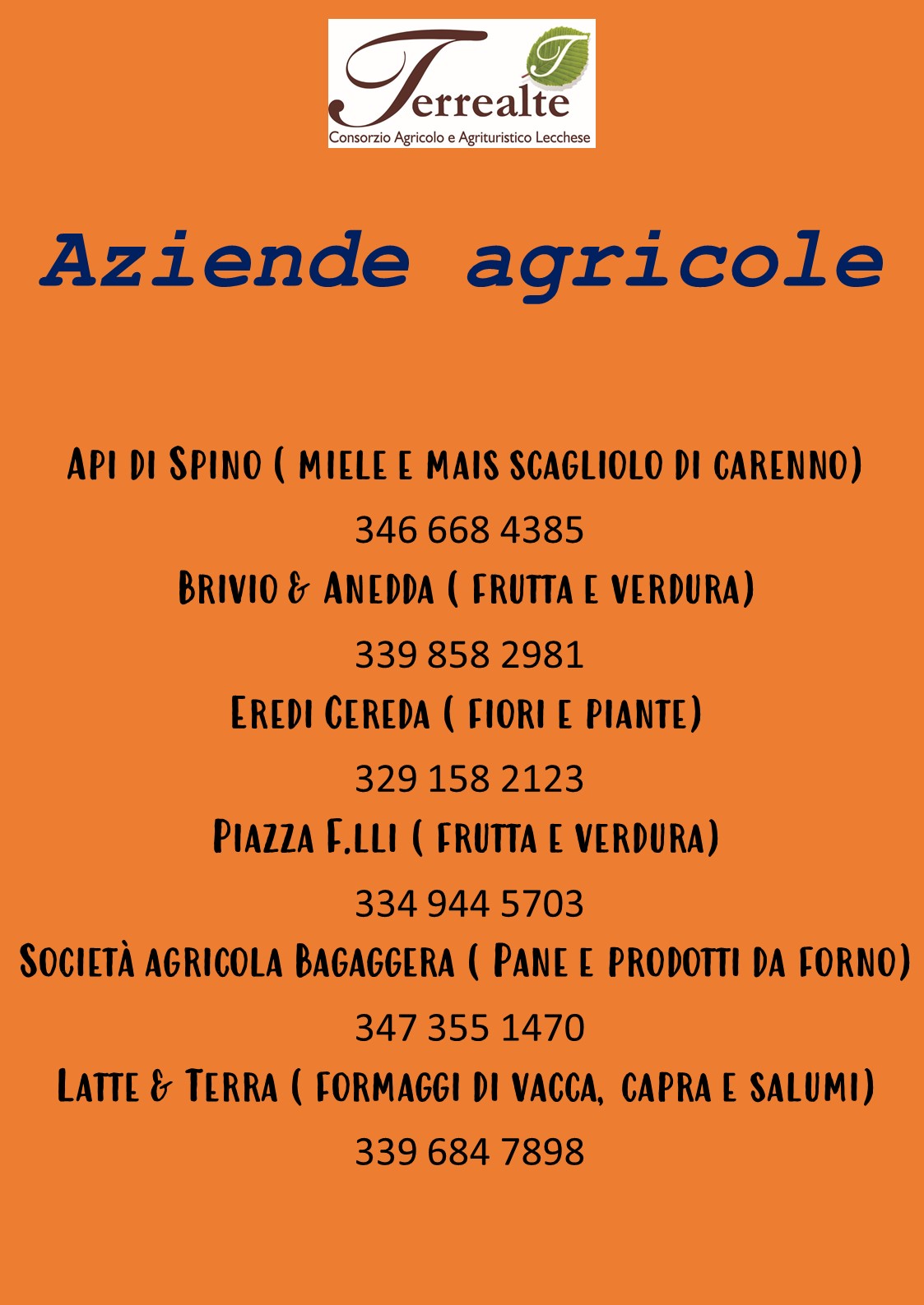 Volantino Mercato Agricolo Merate Maggio 2022