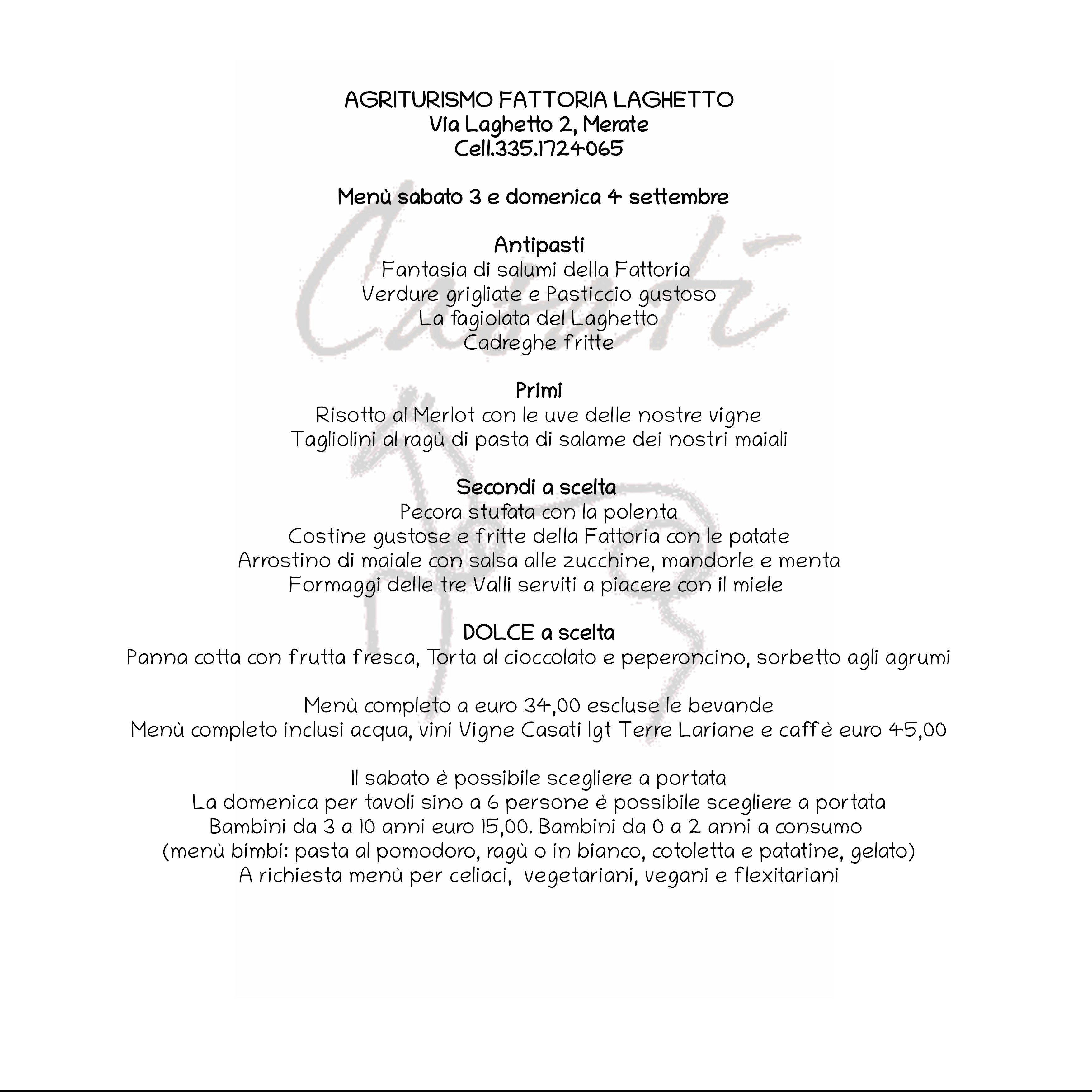 menu quadrato singoloxcf