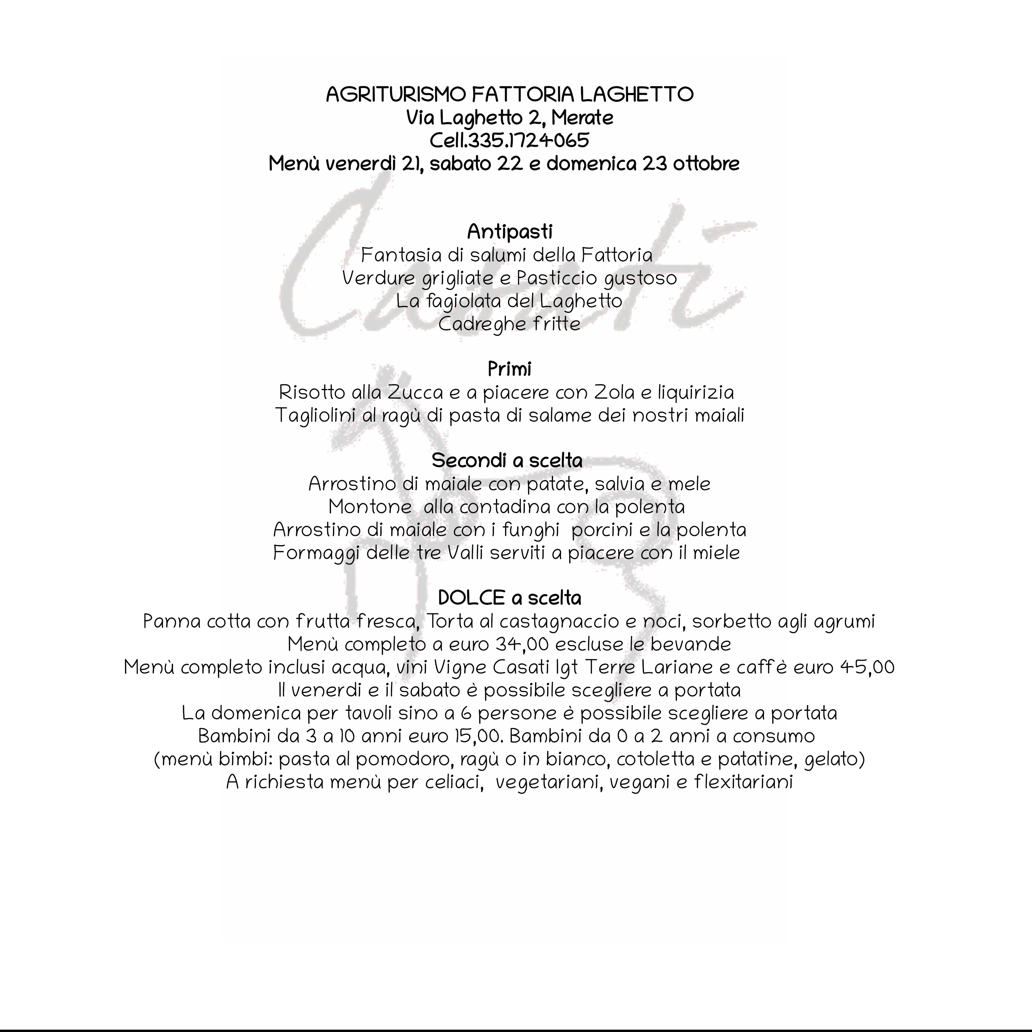 menu quadrato singoloxcf