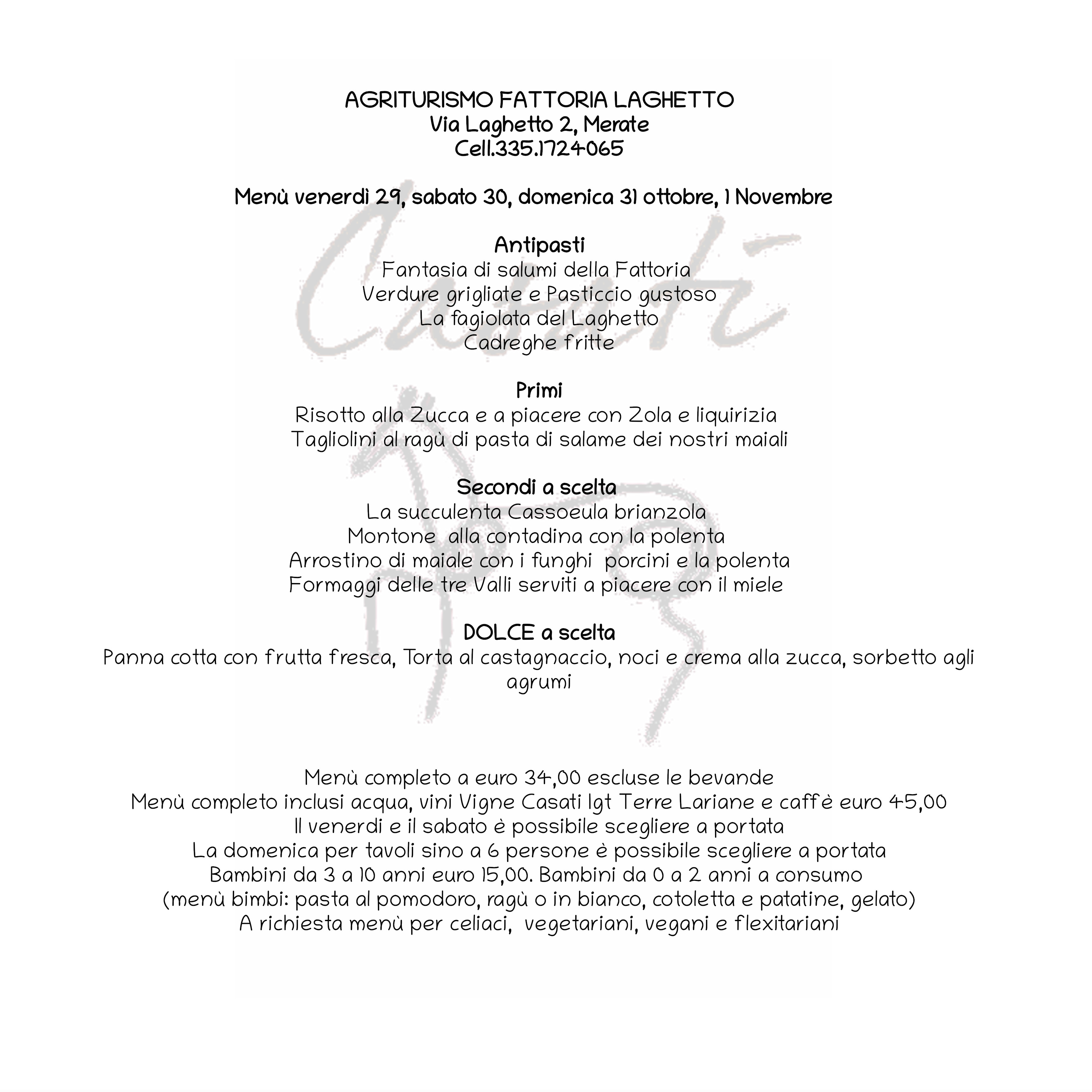 menu quadrato singoloxcf