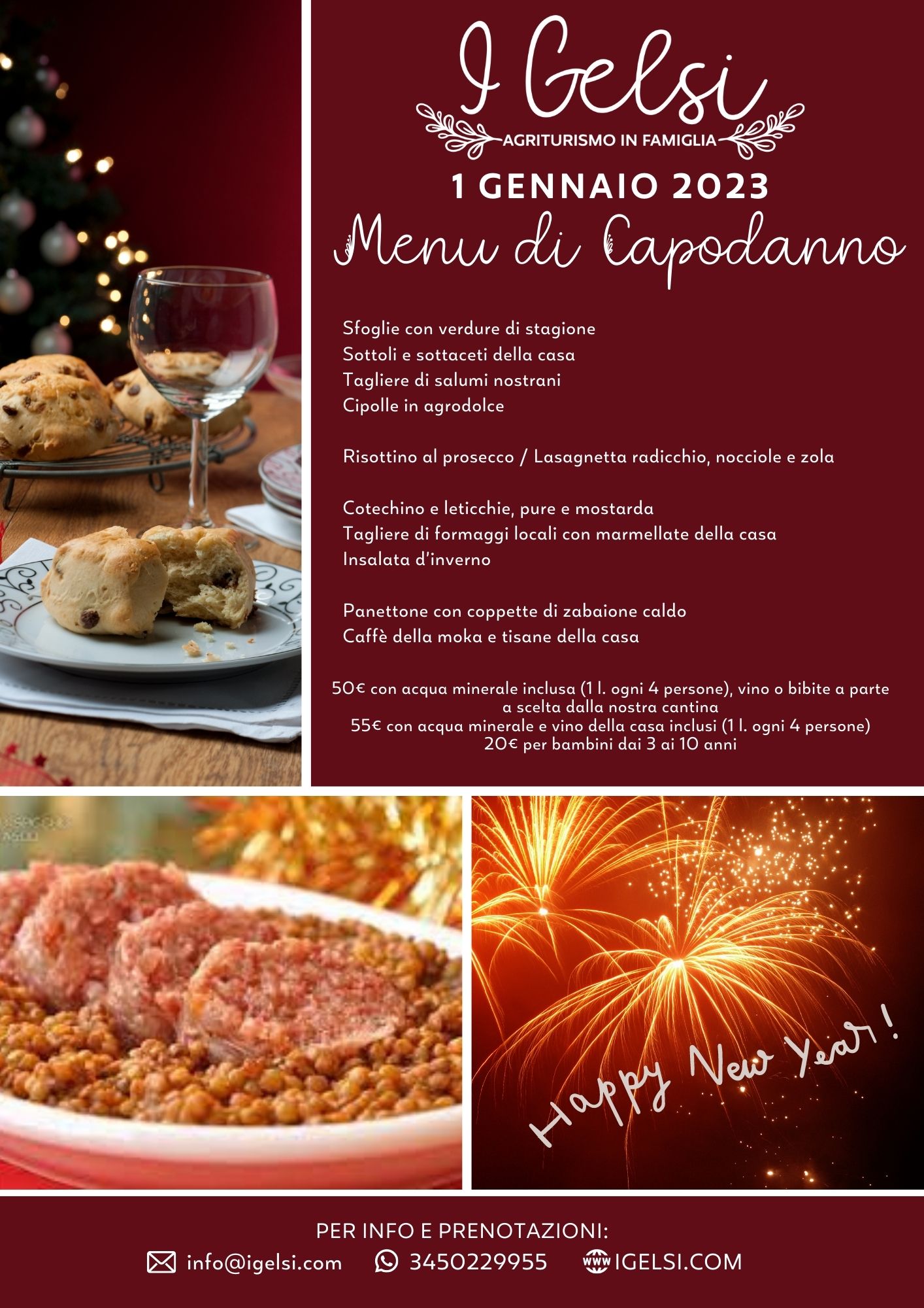 volantino menu capodanno 23