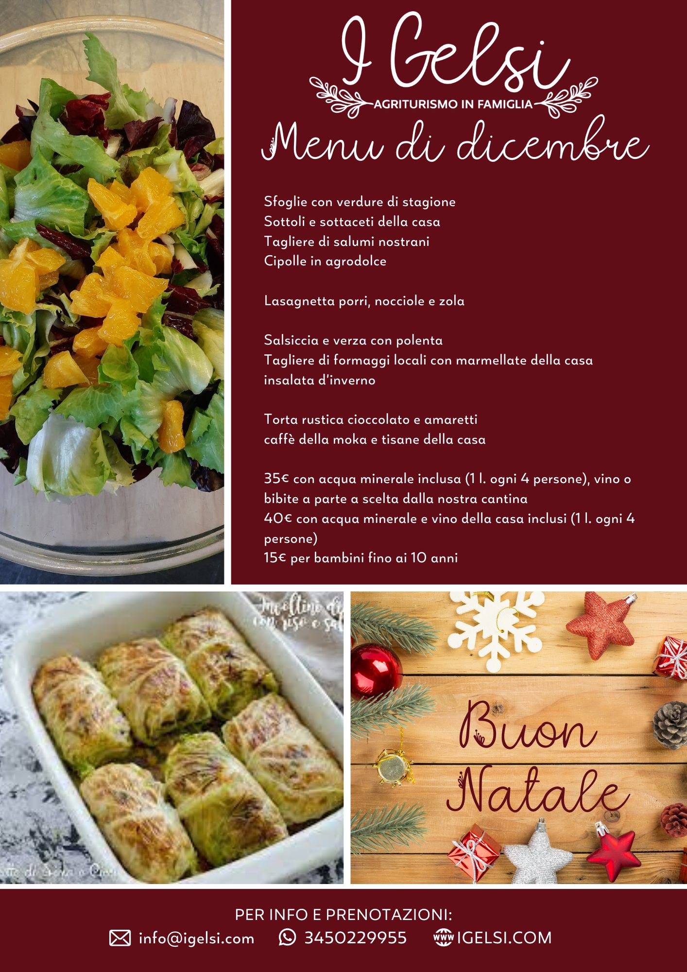 volantino menu dicembre 22