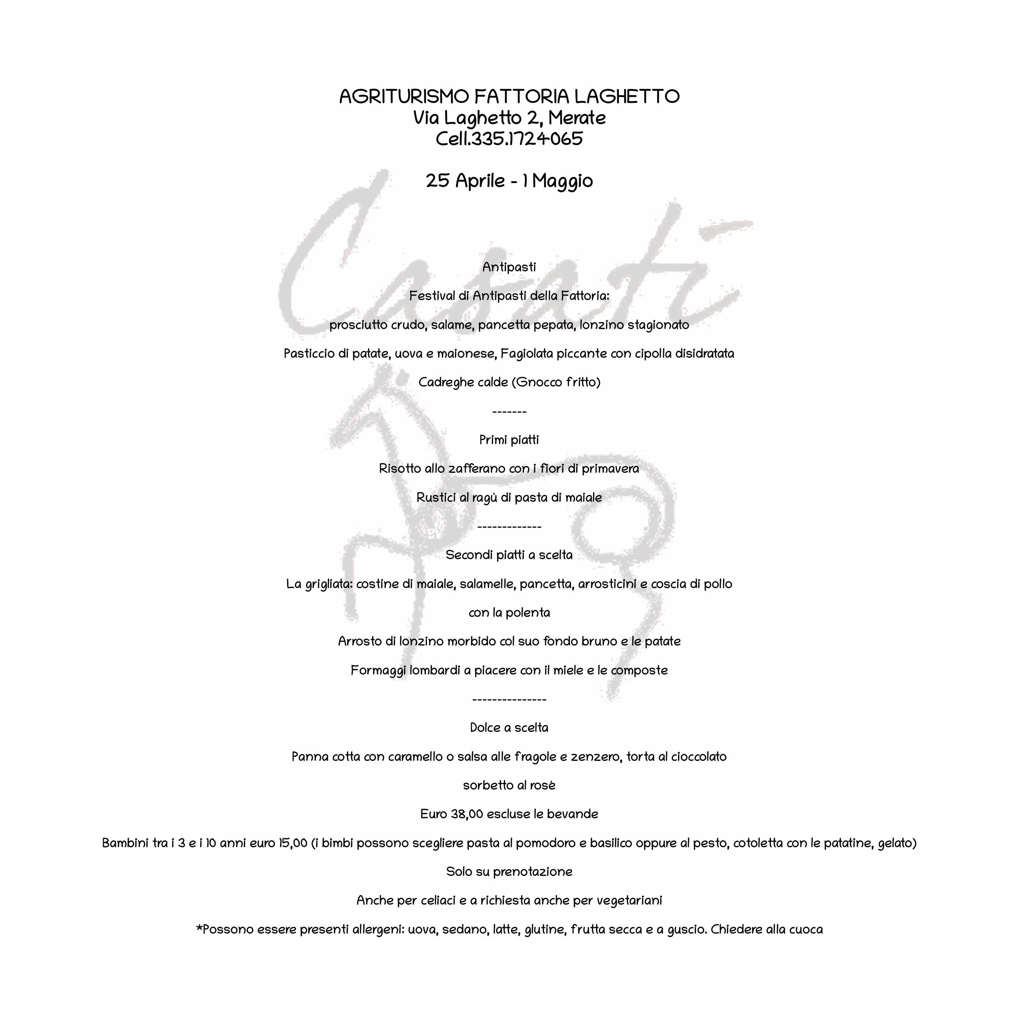 menu quadrato singoloxcf