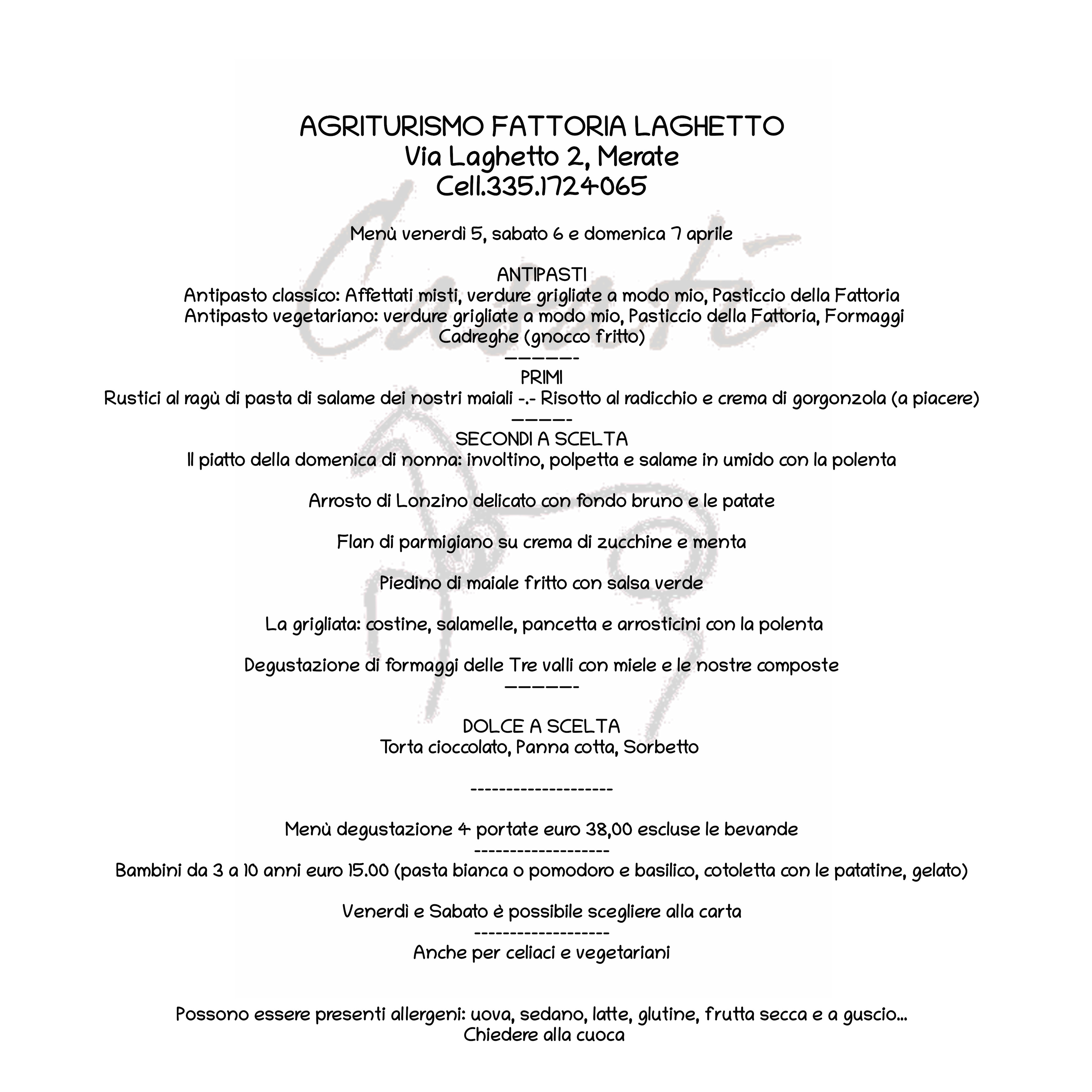 menu quadrato singoloxcf